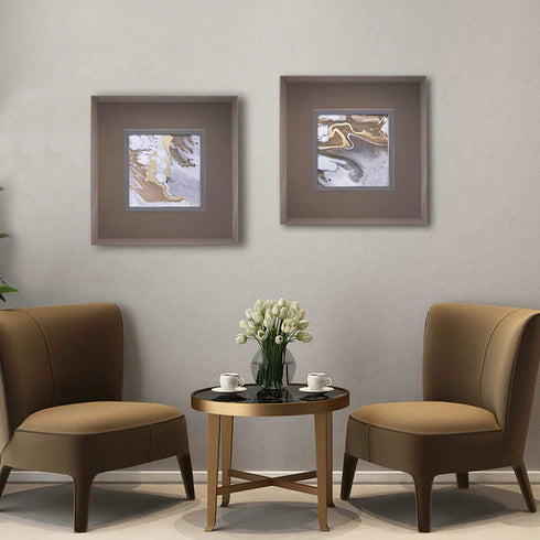 Hydrous 1 Mirror Art Square